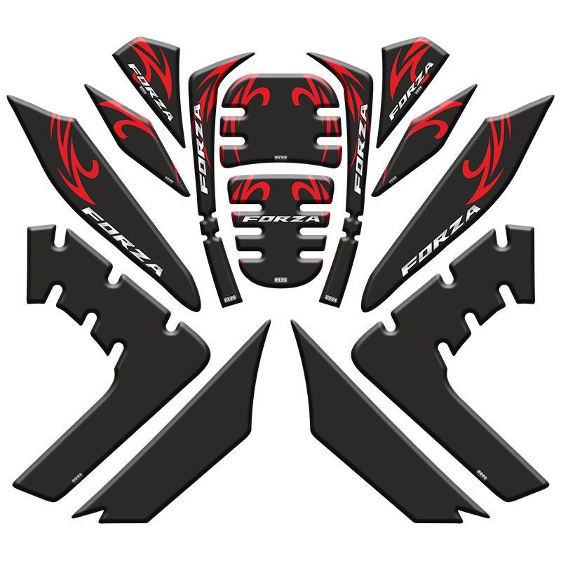 HONDA FORZA 2021 - 2022 UYUMLU TANK PAD SET 005