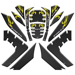 HONDA FORZA 2021 - 2022 UYUMLU TANK PAD SET 007