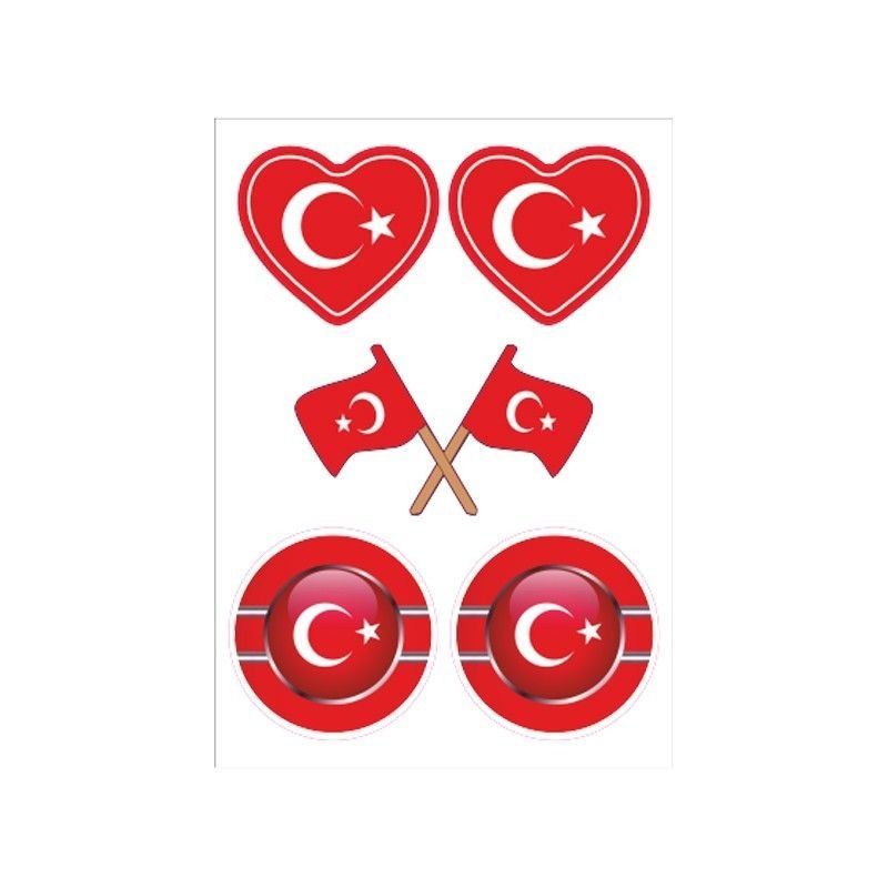 A5 STİCKER 064 TEK PAKET ÇOKLU STİCKER