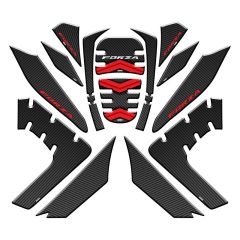 HONDA FORZA 2021 - 2022 UYUMLU TANK PAD SET 009