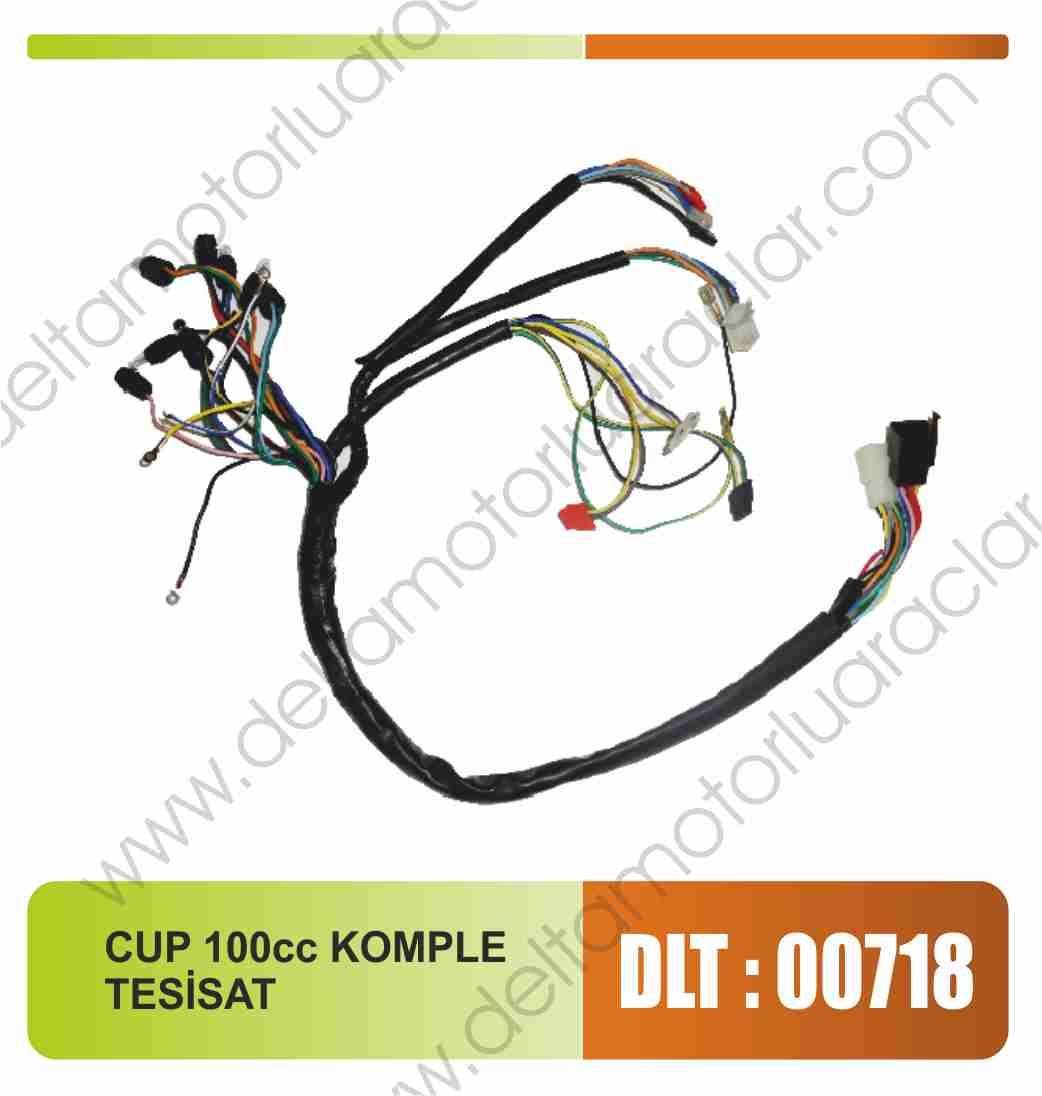 CUP 100 cc KOMPLE TESİSAT