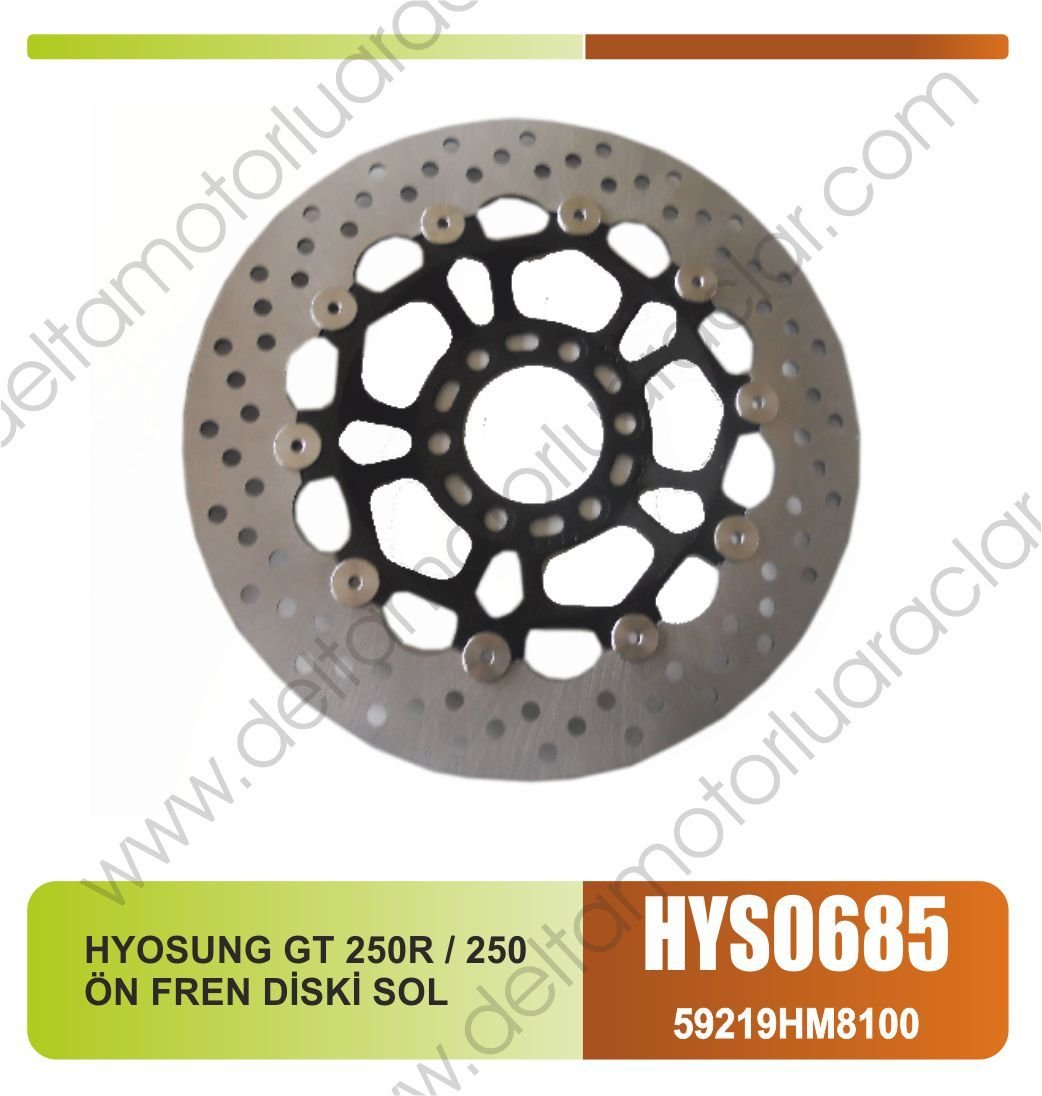 HYOSUNG GT 250R / 250 ÖN FREN DİSKİ SOL