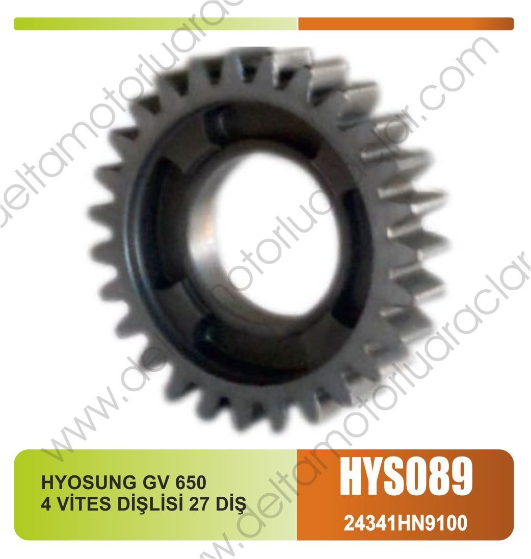 HYOSUNG GV 650 4.VİTES DİŞLİSİ 27 DİŞ