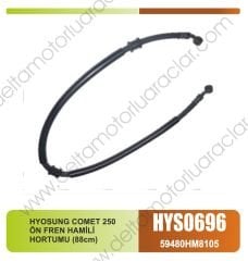 HYOSUNG COMET 250 ÖN FREN HAMİLİ HORTUMU (88cm)