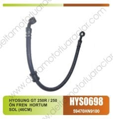 HYOSUNG GT 250R / 250 ÖN FREN  HORTUM  SOL (46CM)