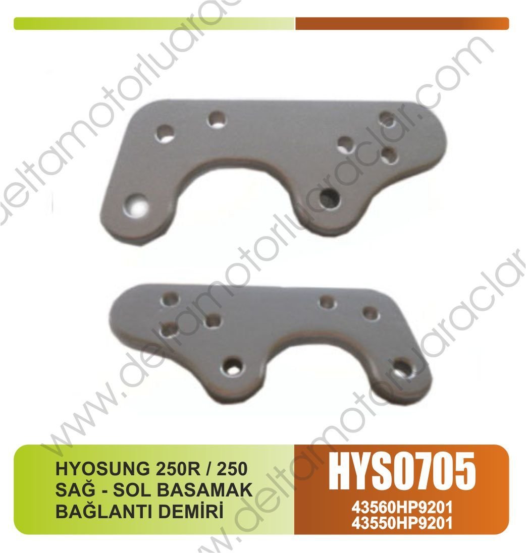 HYOSUNG 250R / 250 SAĞ - SOL BASAMAK BAĞLANTI DEMİRİ