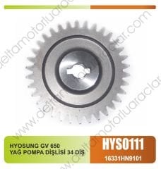 HYOSUNG GV 650 YAĞ POMPA DİŞLİSİ 34 DİŞ