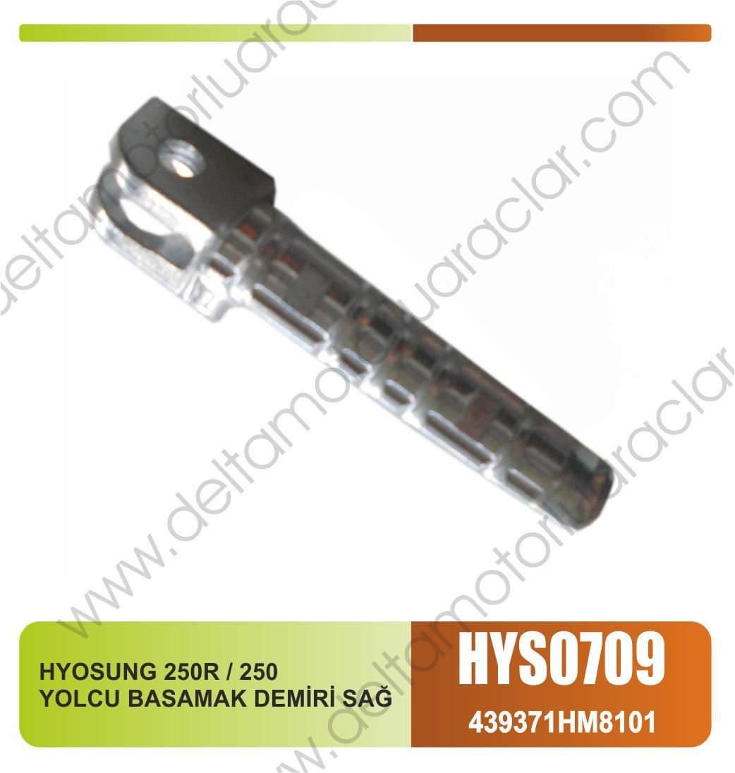 HYOSUNG 250R / 250 YOLCU BASAMAK DEMİRİ SAĞ