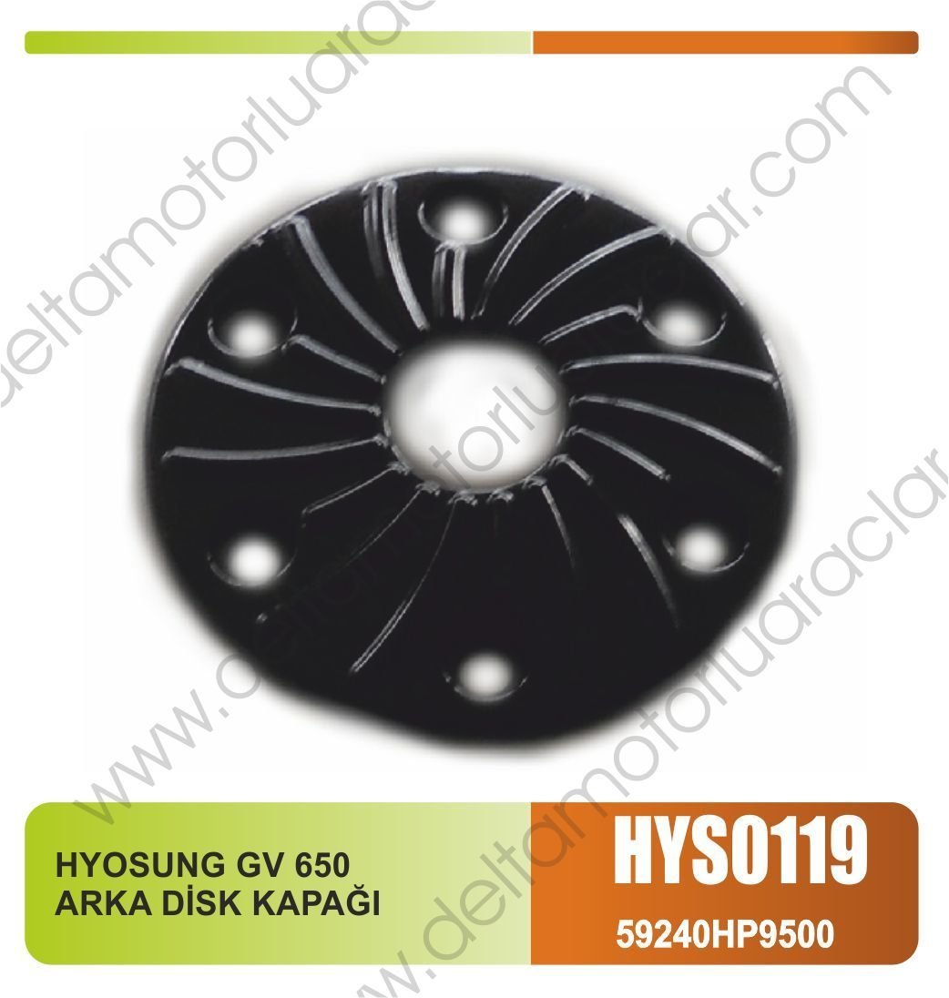 HYOSUNG GV 650 ARKA DİSK KAPAĞI