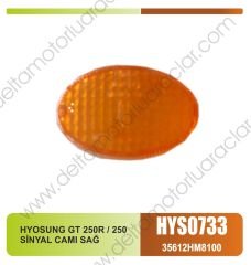 HYOSUNG GT 250R / 250 SİNYAL CAMI SAĞ