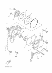 YAMAHA MT 125cc ORİJİNAL  SU POMPA KAPAĞI 5D7-E2422-10