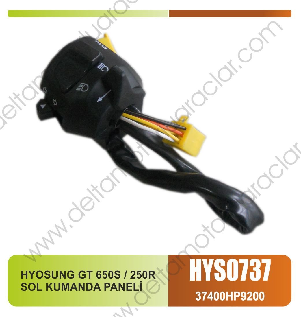 HYOSUNG GT 650S / 250R SOL KUMANDA PANELİ