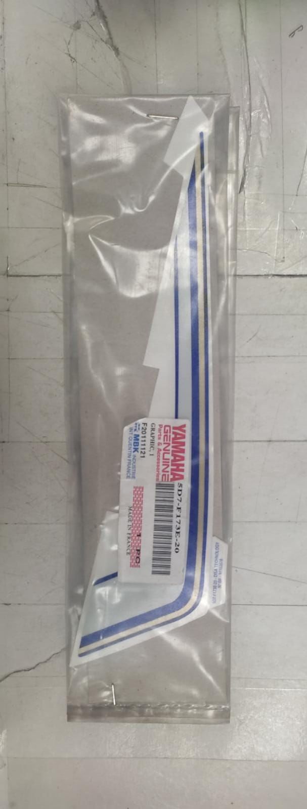 YAMAHA MT125cc ORİJİNAL STICKER 5D7-F173E-20