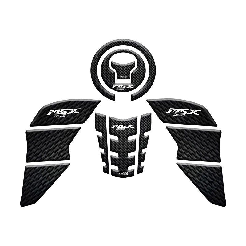 HONDA MSX 2014 - 2022 UYUMLU Tank Pad Set 011
