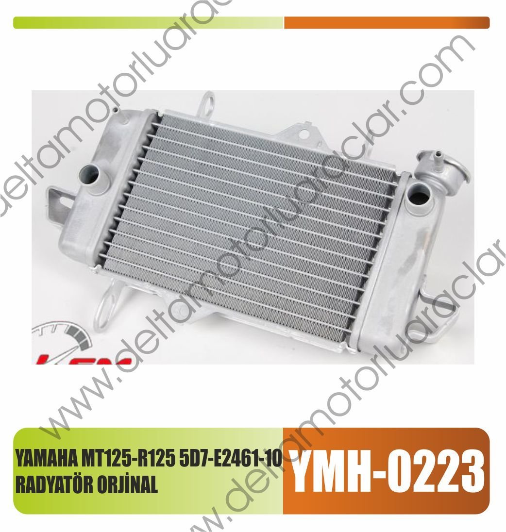 YAMAHA MT125-R125 5D7-E2461-10 RADYATÖR ORJİNAL