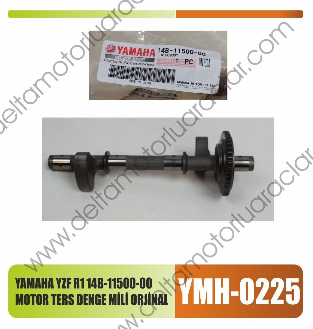 YAMAHA YZF R114B-11500-00 MOTOR TERS DENGE MİLİ ORJİNAL