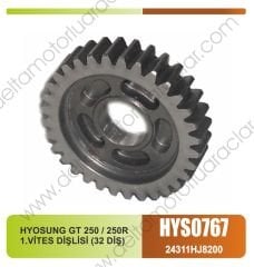 HYOSUNG GT 250 / 250R 1.VİTES DİŞLİSİ (32 DİŞ)