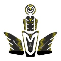 YAMAHA MT07  2021 - 2023 UYUMLU TANK PAD SET 007