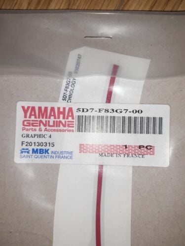 YAMAHA YZF R125cc ORİJİNAL STICKER 5D7-F83G6-00