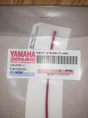 YAMAHA YZF R125cc ORİJİNAL  STICKER 5D7-F83G7-00