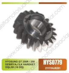 HYOSUNG GT 250R / 250 DEBRİYAJ İLK HAREKET  DİŞLİSİ (19 DİŞ)