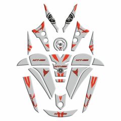 YAMAHA MT25 2020 - 2023 UYUMLU FULL TANK PAD SET 008