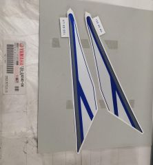 YAMAHA YZF R6 ORİJİNAL MAVİ METALİK ETİKET STICKER 13S-24240-00