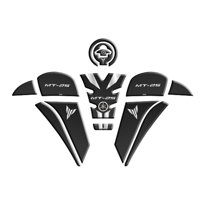 YAMAHA MT25 2020 - 2023 UYUMLU TANK PAD SET 003