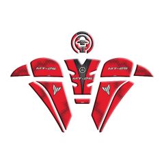 YAMAHA MT25 2020 - 2023 UYUMLU TANK PAD SET 004