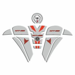 YAMAHA MT-25 2020 - 2023 UYUMLU Tank Pad Set 008