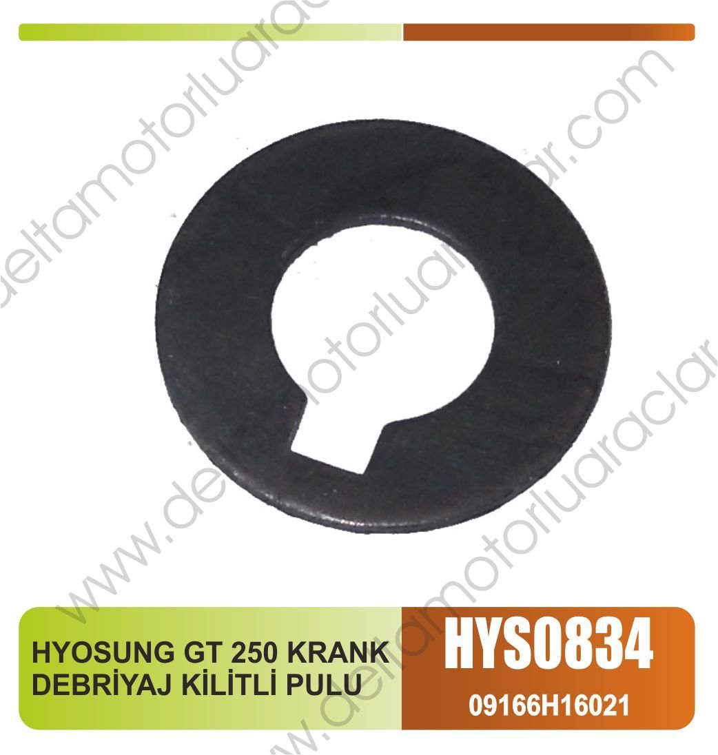 HYOSUNG GT 250 KRANK DEBRİYAJ KİLİTLİ PULU