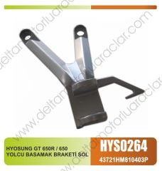 HYOSUNG GT 650R / 650 YOLCU BASAMAK BRAKETİ SOL
