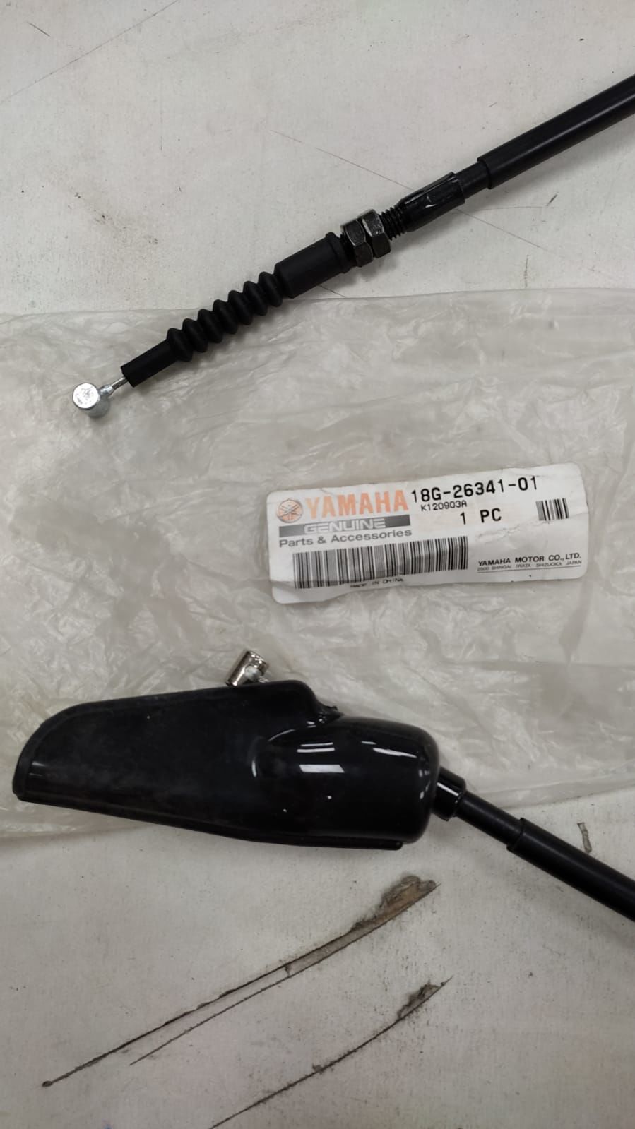 YAMAHA (2002-2008)DT125 ORİJİNAL FREN TELİ 18G-26341-01
