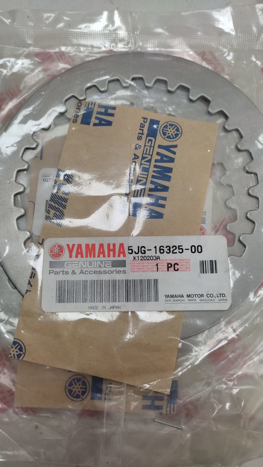YAMAHA ATV YZ F450R ORİJİNAL DEBRİYAJ SACI 5JG-16325-00