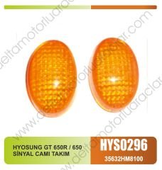 HYOSUNG GT 650R / 650 SİNYAL CAMI TAKIM