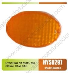 HYOSUNG GT 650R / 650 SİNYAL CAMI SAĞ