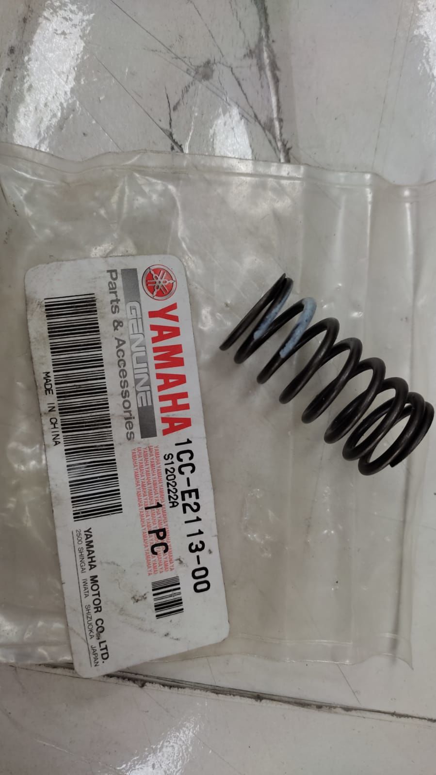 YAMAHA ORİJİNAL SUBAP İÇ YAYI 1CC-E2113-00