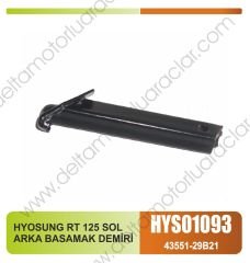 HYOSUNG RT 125 SOL ARKA BASAMAK DEMİRİ