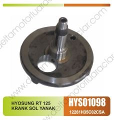 HYOSUNG RT 125 KRANK SOL YANAK