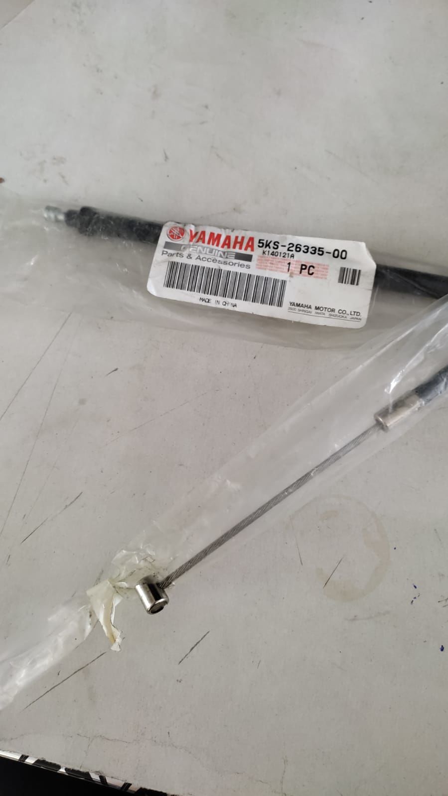 YAMAHA  V STAR 1100 2000-09 ORİJİNAL DEBRİYAJ TELİ 5KS-26335-00