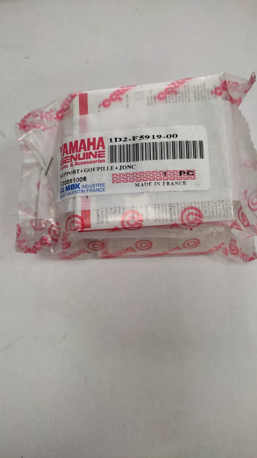 YAMAHA XT 660X ORİJİNAL ALT FREN DESTEK SACI 1D2-F5919-00