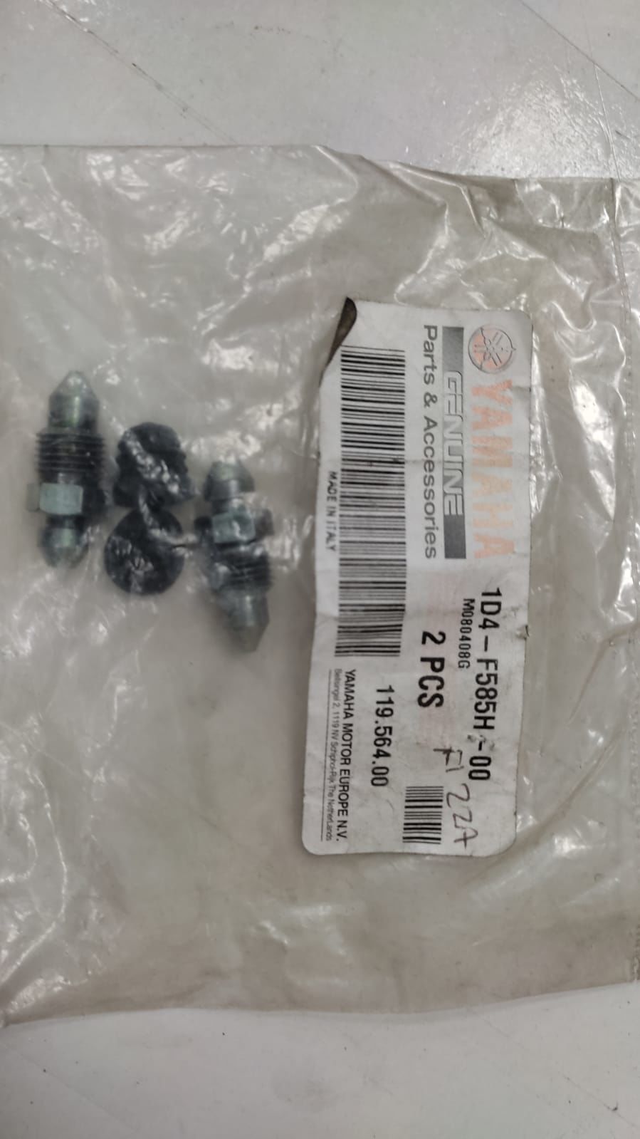 YAMAHA DT50R ORİJİNAL VİDA SETİ 1D4-F585H-00