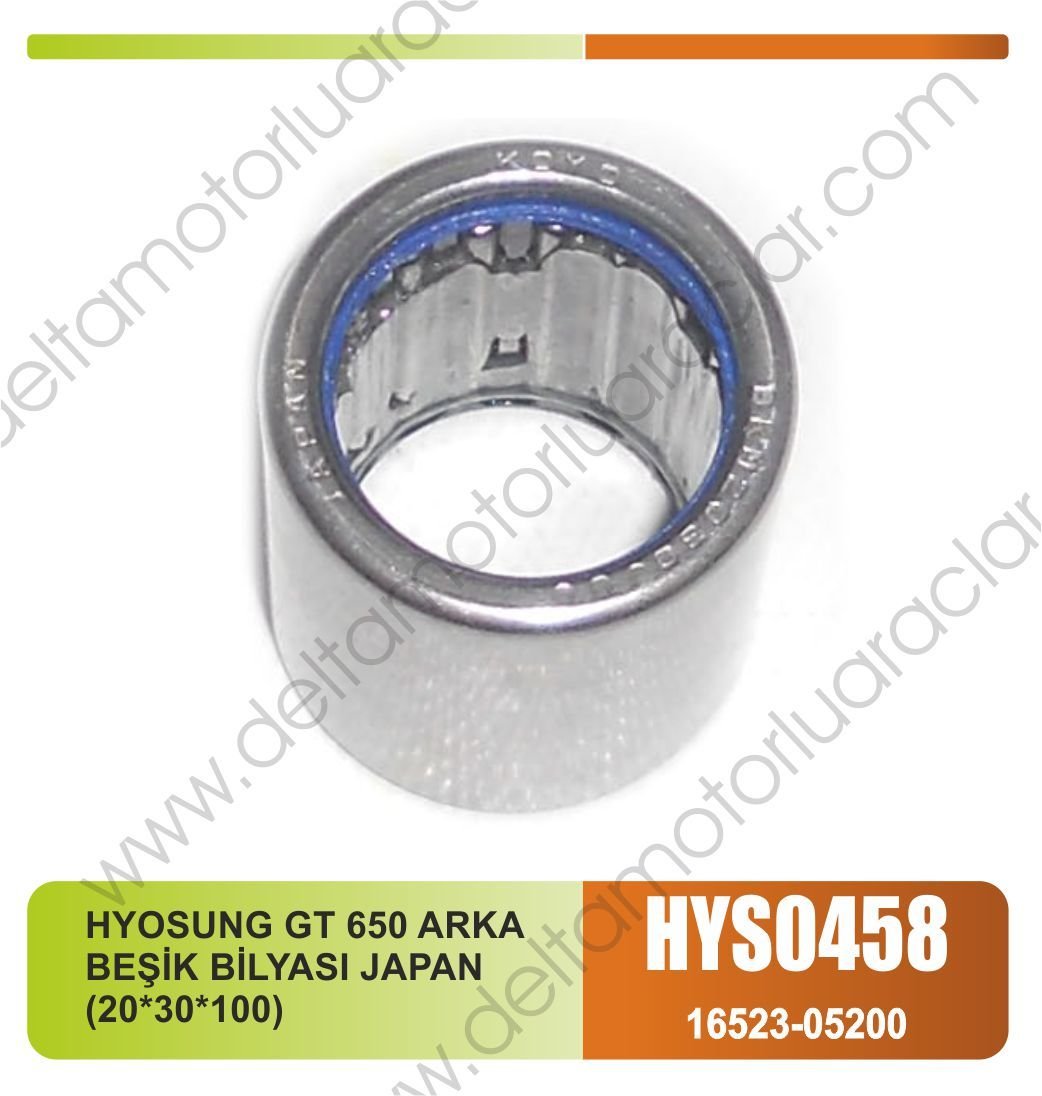 HYOSUNG GT 650 ARKA BEŞİK BİLYASI JAPAN  (20*30*100)