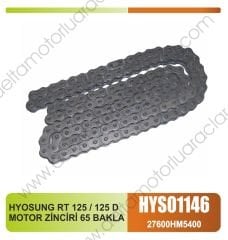 HYOSUNG RT 125 / 125 D MOTOR ZİNCİRİ 65 BAKLA