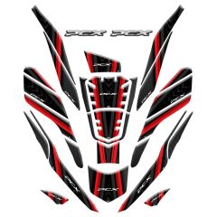 HONDA PCX 2021 - 2023 UYUMLU TANK PAD SET 002
