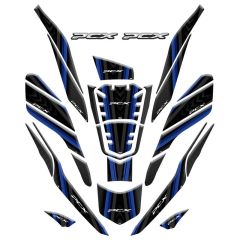 HONDA PCX 2021 - 2023 UYUMLU TANK PAD SET 009