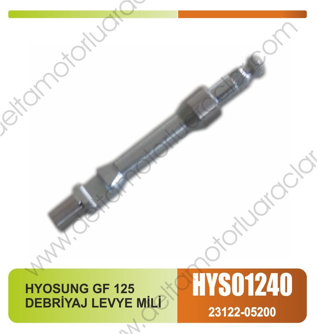 HYOSUNG GF 125 DEBRİYAJ LEVYE MİLİ
