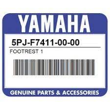YAMAHA ZUMA YW50 ORİJİNAL SOL AYAK DAYAMA PLASTİĞİ 5PJ-F7411-00