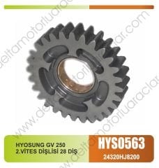 HYOSUNG GV 250 2.VİTES DİŞLİSİ 28 DİŞ