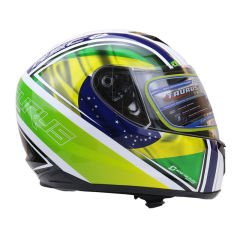 TAURUS FULL FACE BREZİLYA DESEN XL BEDEN KASK